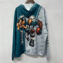 Philadelphia Eagles lightweight hoodie Animated graphics