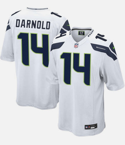 Sam Darnold Seattle Seahawks Official NFL Nike Jersey white