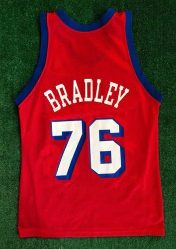 Shawn Bradley Philadelphia 76ers Official custom NBA Jersey
