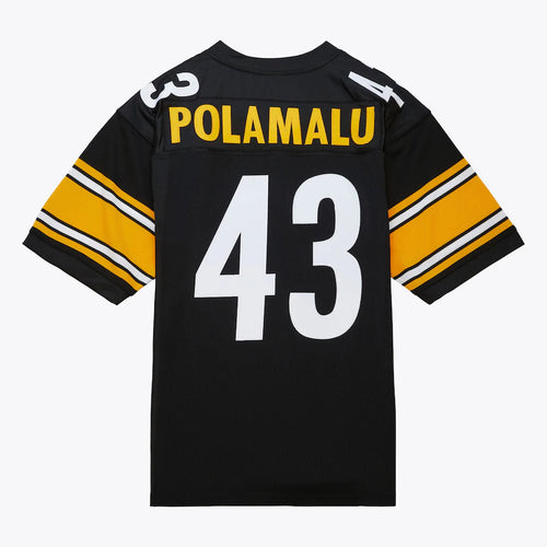 Troy Polamalu Pittsburgh Steelers 2007 Official NFL Mitchell & Ness Jersey