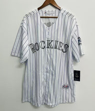 Andres Galarraga Colorado Rockies Official MLB Majestic Jersey white