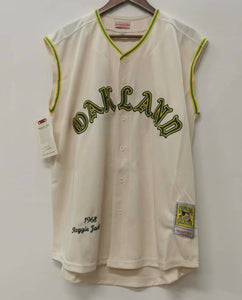 Reggie Jackson Oakland A’s Athletics Jersey Mitchell & Ness