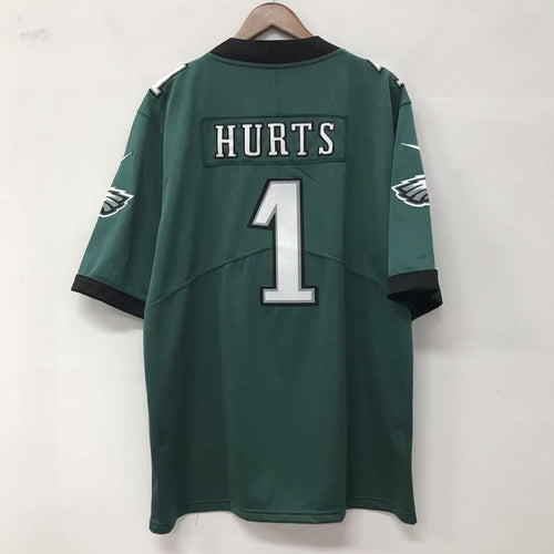 Jalen Hurts Philadelphia Eagles green official NFL NIKE Super Bowl Jersey