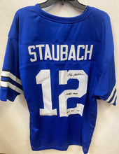 Roger Staubach autographed Dallas Cowboys jersey COA & Photo signing