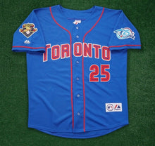 Carlos Delgado Toronto Blue Jays Official MLB Majestic Jersey blue
