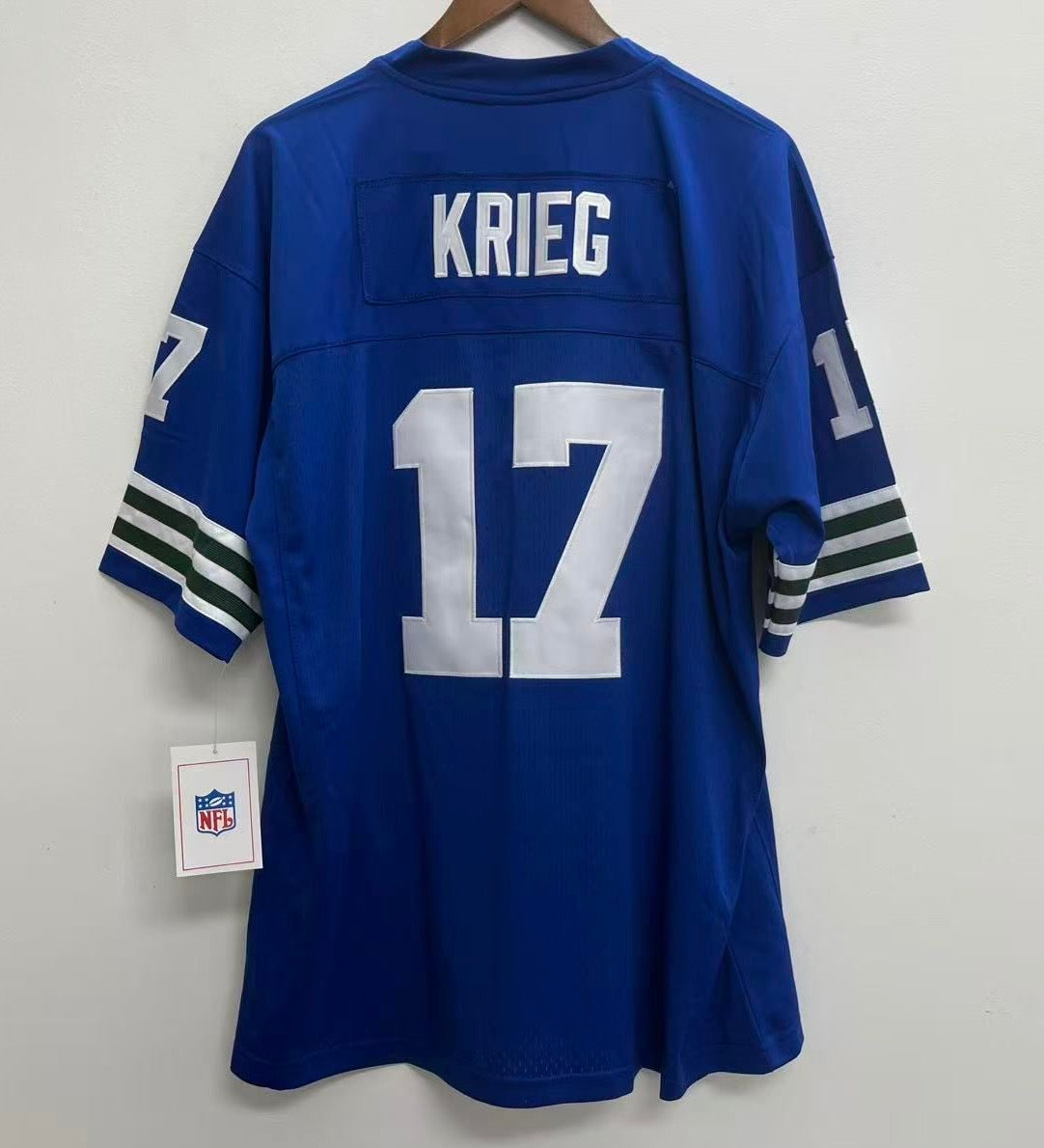 Dave Krieg Seattle Seahawks Official NFL Jersey Mitchell & Ness