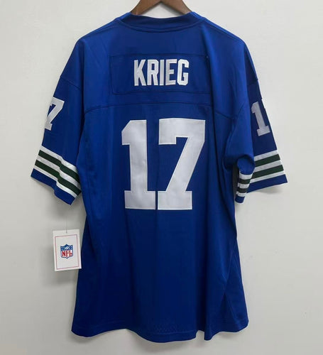 Dave Krieg Seattle Seahawks Official NFL Jersey Mitchell & Ness