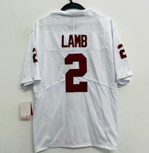 CeeDee Lamb Oklahoma Sooners Official NCAA YOUTH KIDS Jersey white