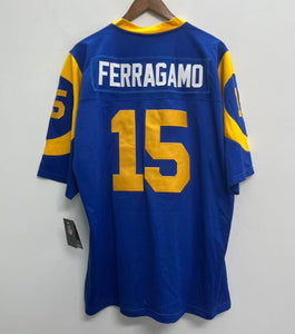 erima 80’s ナンバリング・ユニフォームLアメリカ製　希少ブラジル Vince Ferragamo 1979 Los Angeles Rams NFL Mitchell & Ness Jersey