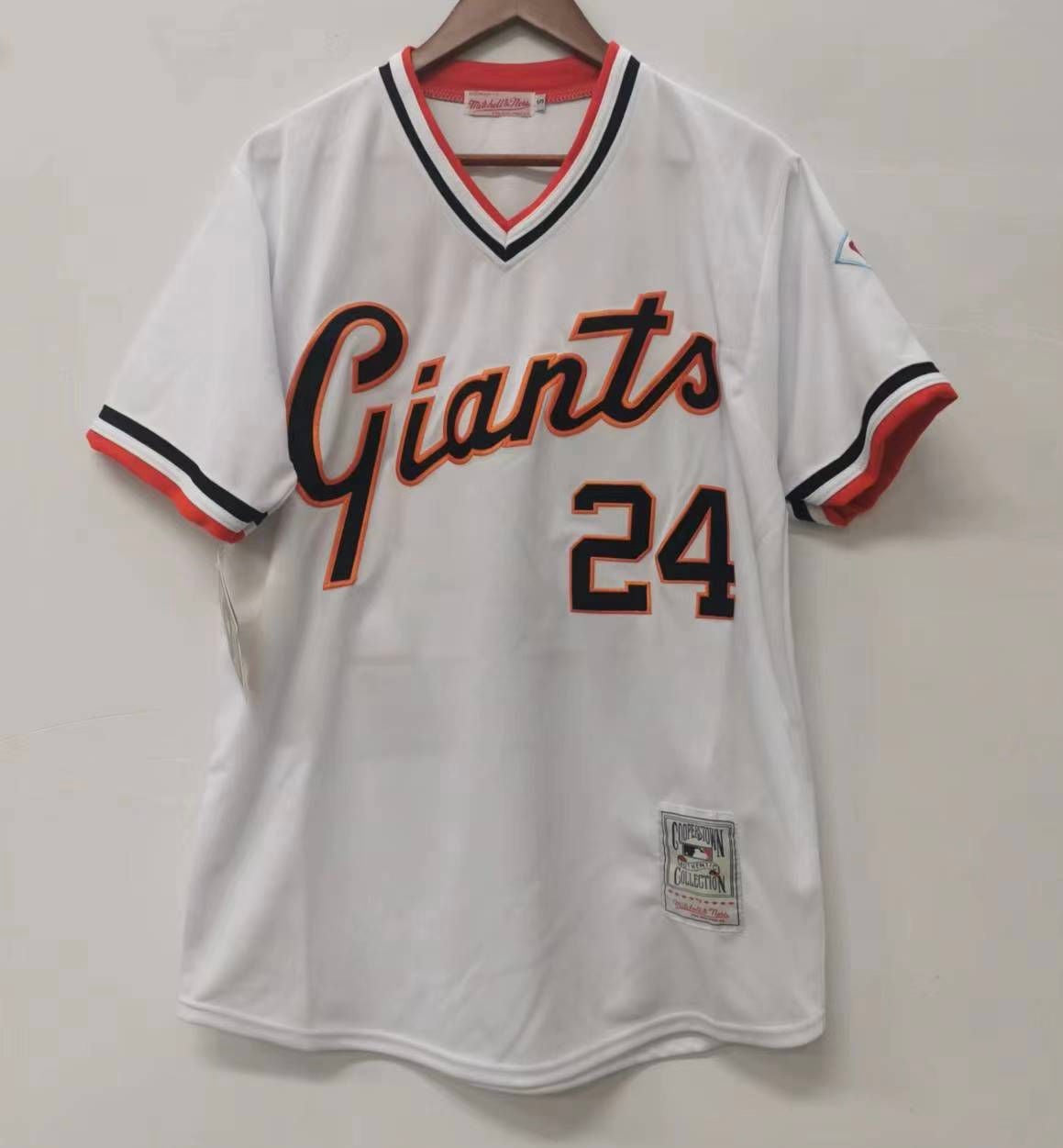 Willie Mays San Francisco Giants Jersey Mitchell Ness