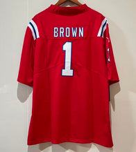 A.J. Brown New England Patriots Official NFL Nike YOUTH KIDS Jersey RED
