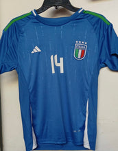 FEDERICO CHIESA ITALY 24/25 AUTHENTIC HOME JERSEY BY ADIDAS Soccer Futbol Jersey YOUTH sizes