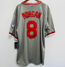 Joe Morgan 1975 Cincinnati Reds Official MLB Majestic Jersey