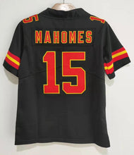 Patrick Mahomes YOUTH Kansas City Chiefs Jersey black