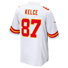 Travis Kelce Kansas City Chiefs official NFL Jersey Nike white