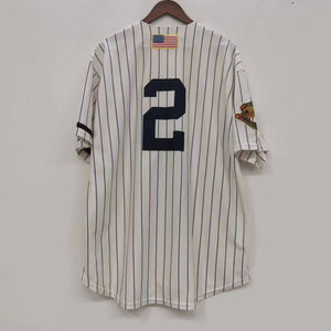 Derek Jeter New York Yankees Jersey white no name Mitchell & Ness