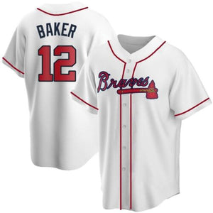 Dusty Baker Atlanta Braves Official MLB Nike Jersey