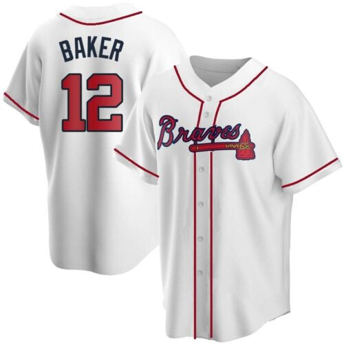 Dusty Baker Atlanta Braves Official MLB Nike Jersey