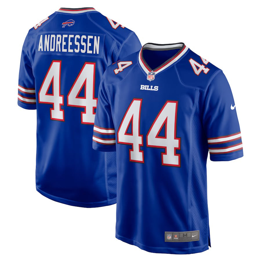 Joe Andreessen Buffalo Bills NFL official Nike Jersey blue Nike