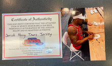 Derrick Henry Houston Oilers Tennessee Titans autographed Nike jersey COA Photo Signing