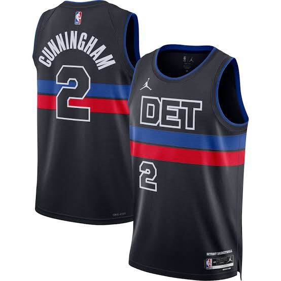 Cade Cunningham Detroit Pistons Official NBA Jordan Brand Jersey