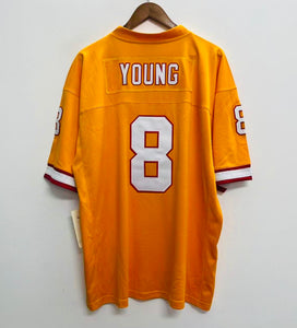 Mitchell Steve Young Throwback Steve Young Tampa Bay Buccaneers Official NFL Jersey Mitchell Ness –  Classic Authentics