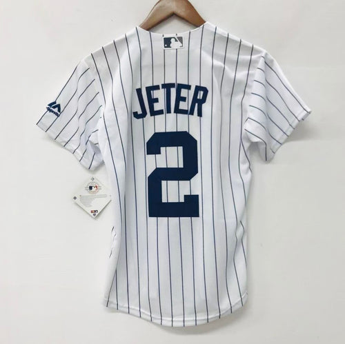 Derek Jeter New York Yankees MLB Majestic YOUTH Jersey