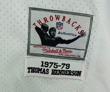 Thomas Hollywood Henderson Dallas Cowboys Official NFL Custom Mitchell & Ness Jersey white