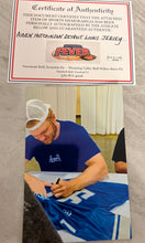 Aiden Hutchinson Autographed Detroit Lions Jersey with COA & photo signing blue