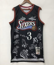 Allen Iverson Philadelphia 76ers Jersey Black Mitchell & Ness