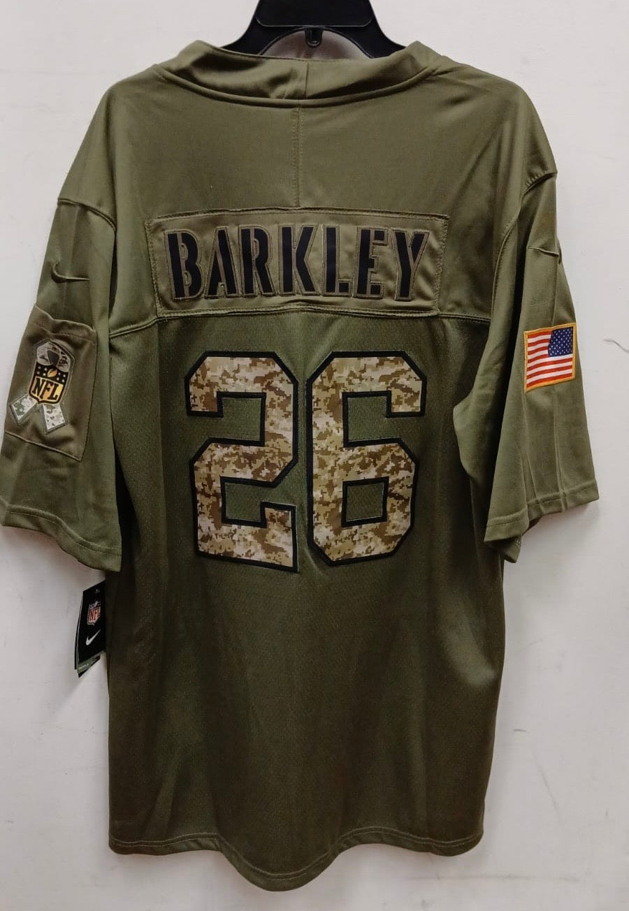 Saquon Barkley Philadelphia Eagles Nike NFL Salute to Service Jersey