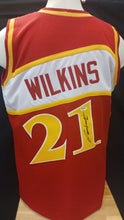 Dominique Wilkins Atlanta Hawks autographed jersey PSA/DNA COA