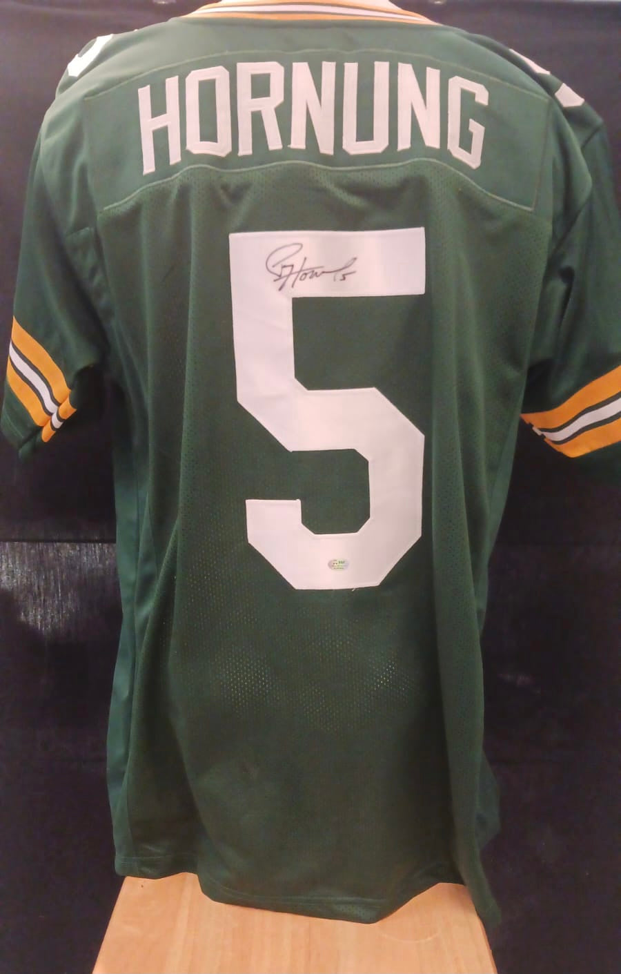 Paul Hornung Green Bay Packers autographed jersey SGC COA