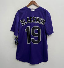 Charlie Blackmon Colorado Rockies Official MLB NIKE Jersey Purple