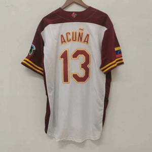 Ronald Acuña Jr. Venezuela Jersey Nike