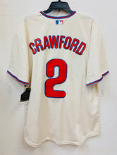 Justin Crawford Philadelphia Phillies Official MLB Nike Cream Alternate Jersey