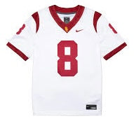 Ja'Kobi Lane YOUTH KIDS USC Trojans Official NCAA Nike Jersey White