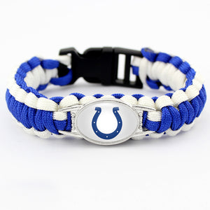 Indianapolis Colts snap clasp bracelet