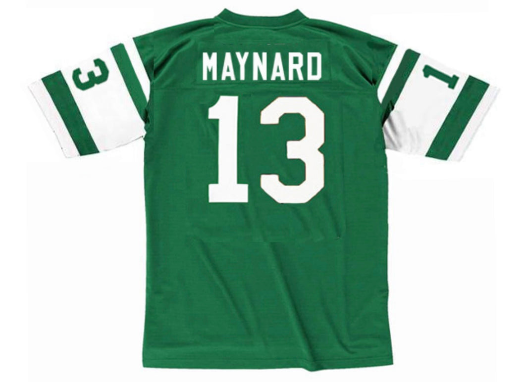 Don Maynard New York Jets Official NFL Mitchell & Ness Jersey green