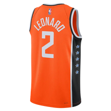 Kawhi Leonard YOUTH KIDS Los Angeles Clippers Official NBA Nike Jersey Orange