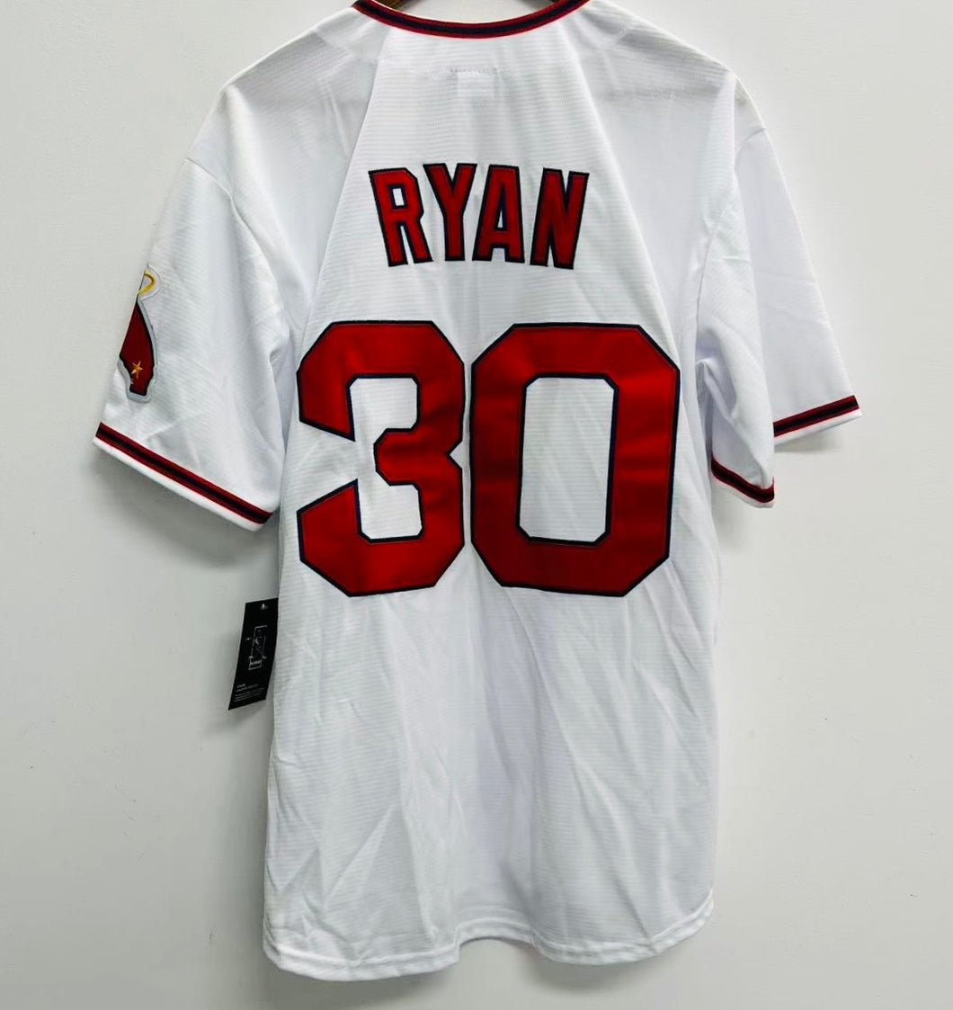 Nolan Ryan 1972 Anaheim California Angels Official MLB Majestic Jersey