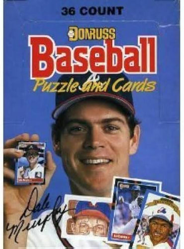 1988 Donruss baseball wax box 36 packs