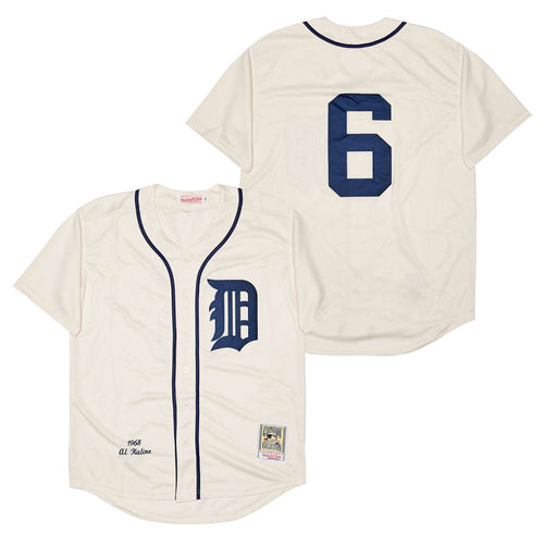 Al Kaline Detroit Tigers Jersey Mitchell & Ness