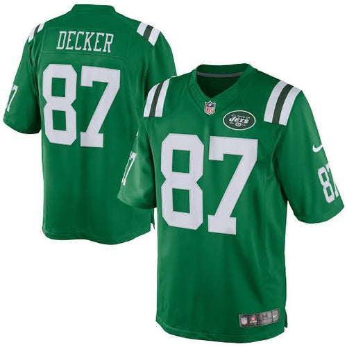 Eric Decker New York Jets Official NFL Nike Jersey green
