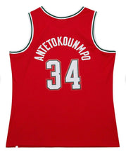 Giannis Antetokounmpo 2014 - 2015 Milwaukee Bucks Official NBA Mitchell & Ness Jersey