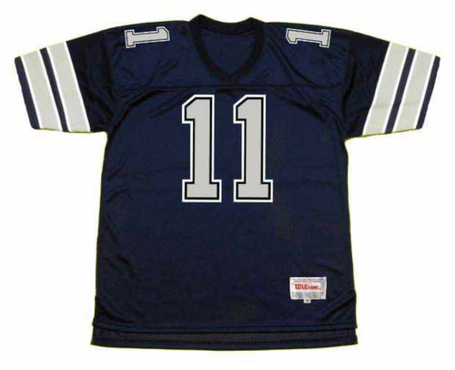 Danny White Dallas Cowboys Official NFL Jersey Mitchell & Ness dark blue