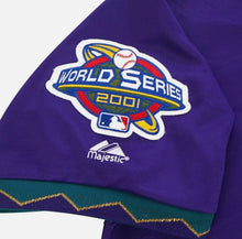 Mark Grace Arizona Diamondbacks 2001 World Series Official MLB Jersey Purple
