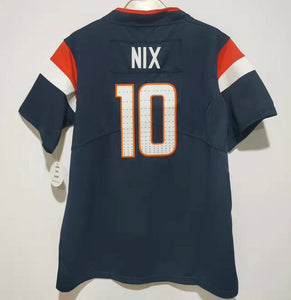 Bo Nix YOUTH KIDS Denver Broncos Jersey Classic Authentics