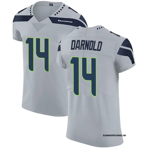 Sam Darnold Seattle Seahawks Official NFL Nike Jersey Gray