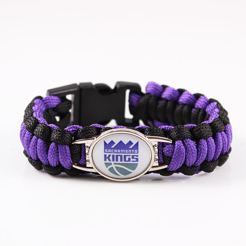 Sacramento Kings snap clasp bracelet